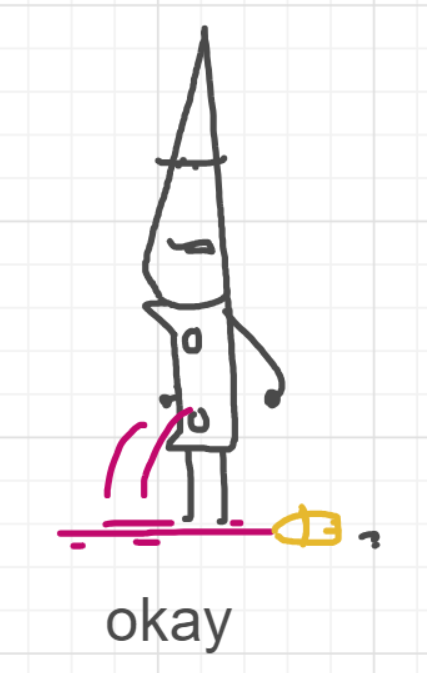 A panel from Running Duos, episode four of the Board Boards object show by Furretwalk/WalkingFurret.